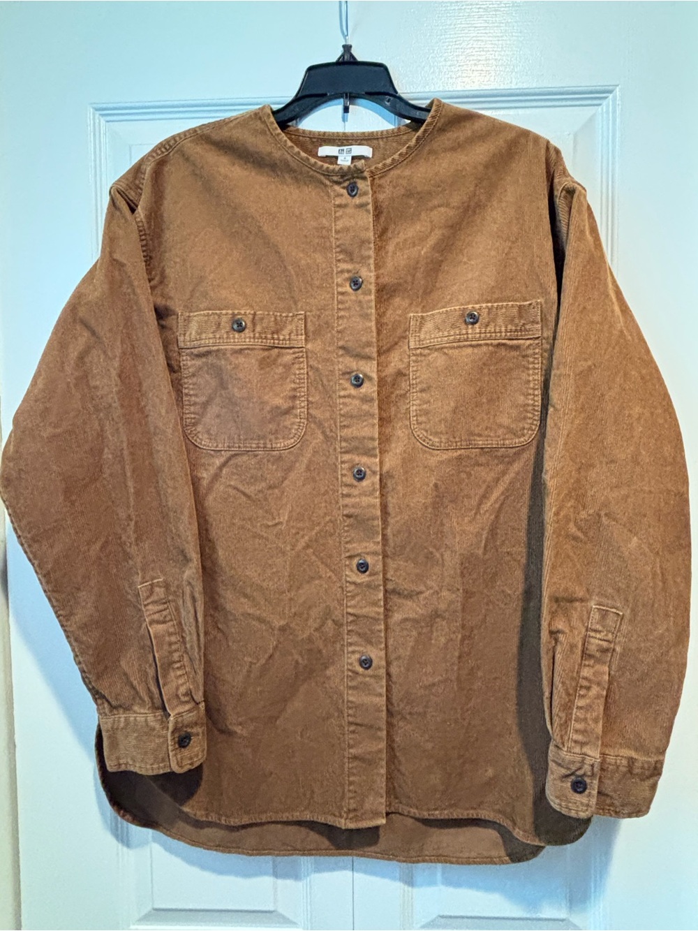 Uniqlo Brown Corduroy Button-Front Workshirt